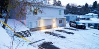 Police tap surrounds the home where four University of Idaho students were found dead