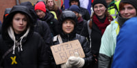 Image: Greta Thunberg Joins Luetzerath Protest