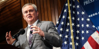 Image: House Committee On Oversight And Accountability Chairman James Comer (R-KY) Speaks At The National Press Club
