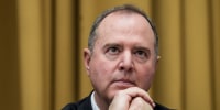 Rep. Adam Schiff attends a business meeting prior to a hearing on border security on Feb. 1, 2023.
