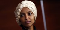 Rep. Ilhan Omar, D-Minn., at a press conference on committee assignments for the 118th Congress, at the Capitol on Jan. 25, 2023.
