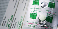 Abortion Pill 

AUCKLAND, NEW ZEALAND - FEBRUARY 17:  The abortion drug Mifepristone, also known as RU486, is pictured in an abortion clinic February 17, 2006 in Auckland, New Zealand. The drug, which has been available in New Zealand for four years and is used in many countries around the world, is expected to be available to Australian women within a year after parliament yesterday approved a bill which transfers regulatory control of the drug to the Therapeutic Goods Administration, a government body of scientists and doctors that regulates all other drugs in Australia. (Photo by Phil Walter/Getty Images)
