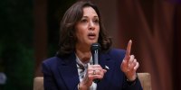 Vice President Kamala Harris speaks at the Aspen Ideas Climate Event in Miami Beach, Fla.