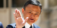 Alibaba founder Jack Ma has resurfaced in China after months of overseas travel, visiting a school in the city where his company is headquartered and discussed topics such as artificial intelligence.