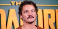 Pedro Pascal during a photo call for "The Mandalorian" on Feb. 22, 2023.