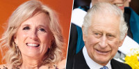 First lady Jill Biden, King Charles.
