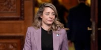 Melanie Joly during the meeting of the NATO Ministers of Foreign Affairs in Bucharest, Romania