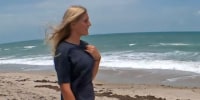 13-year-old Ella Reed fought off a bull shark while swimming in Fort Pierce, Fla.