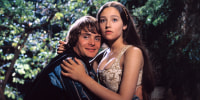 Leonard Whiting and Olivia Hussey in the 1968 production of Romeo and Juliet