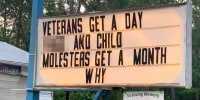 Sign outside Rick's Repair Shop in Tallahassee, Fla.