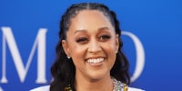 Tia Mowry at the premiere of "The Little Mermaid" on May 8, 2023 in Los Angeles, Calif.