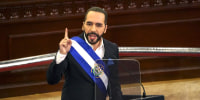 Nayib Bukele delivers a state of the union address in San Salvador, El Salvador