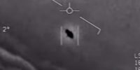 An unidentified aerial phenomenon in a U.S. military video.