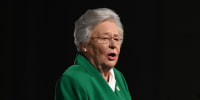 Kay Ivey delivers her State of the State address in Montgomery, Ala