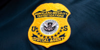 A member of the U.S. Homeland Security Investigations team.