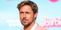 Ryan Gosling at the World Premiere of "Barbie" on July 09, 2023 in Los Angeles, CA.