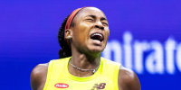 Coco Gauff wins first match at U.S. Open after complaining that her foe was too slow between points
