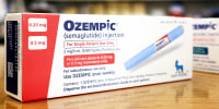 Boxes of the drug Ozempic.
