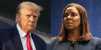 Donald Trump and Letitia James