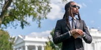 Quavo outside the White House on Sept. 20, 2023.