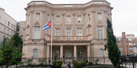 The Cuban Embassy in Washington.