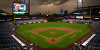 The Philadelphia Phillies play at Citizens Bank Park in 2020.