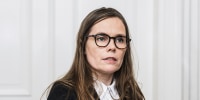 Icelandic Prime Minister Katrin Jakobsdottir in Reykjavik.