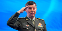 Chinese Defense Minister Li Shangfu in Singapore.
