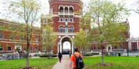Students on the campus of Oregon State University in Corvallis, Ore., on Dec. 3, 2010 .