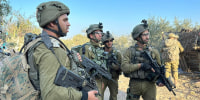 Photos from the ground activity of the Israel Defense Forces (IDF) soldiers in the Gaza Strip on Oct 31, 2023. The Israeli army