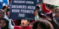 Immigration dreamers asylum rally