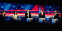 The third Republican presidential primary debate in Miami.