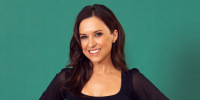 Lacey Chabert at Christmas Con New Jersey on Dec. 10, 2022 in Edison, New Jersey. 
