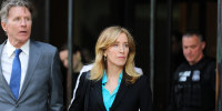 Felicity Huffman At Boston Court For College Cheating Case