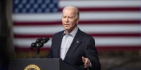 US President Joe Biden during an event in Pueblo, Colo. on  Nov. 29, 2023. 