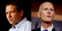 Photo Composite: Ron DeSantis and Rick Scott