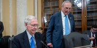 Senate Minority Leader Mitch McConnell and Senate Majority Leader Chuck Schumer.