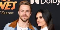Derek Hough and Hayley Erbert 