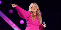 Trisha Yearwood performs at the 58th Academy of Country Music Awards.