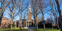 Memorial Church on the Harvard University campus in Cambridge, Mass.