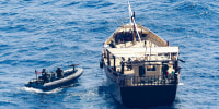 Joint Service Naval Operation Prevents Weapons Smuggling In The Indian Ocean
