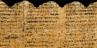 Vesivuis scrolls dating back 2000 years have been decoded. 