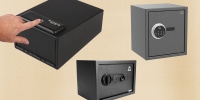 Biometric safes produced by Bulldog, BBRIKN and Machir.
