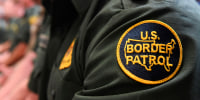 Image: border agent patrol logo patch uniform