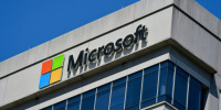 A Microsoft logo
