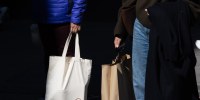 NYC Shoppers Ahead of Retail Sales Figures