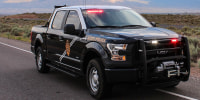 New Mexico state police car.