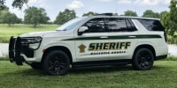 Gillespie County Sheriff’s Office police vehicle.