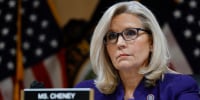Liz Cheney during a January 6th committee hearing in Washington