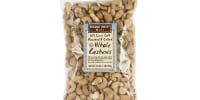 Wenders LLC recalls Trader Joes nuts – 50% less sodium roasted & salted whole cashews, because of possible health risk.